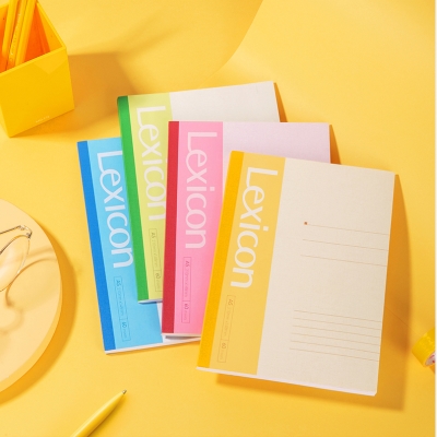 得力(deli)無線裝訂軟抄本記事本 7653