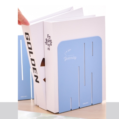 得力書立架學生桌面收納書夾簡約書隔辦公室用 9271