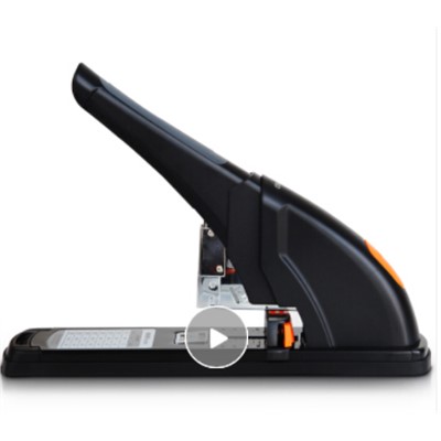 裝訂及打孔類 得力(deli)210頁簡約重型訂書機/訂書器 彈出式結構 黑色0299