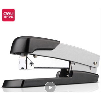 裝訂及打孔類得力(deli)0703輕便型厚層訂書機/訂書器 金屬材質可釘50頁