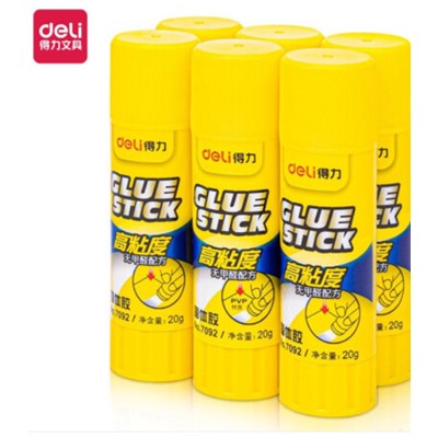 膠棒/固體膠/膠水  得力(deli)0792高粘度PVP固體膠水 無甲醛快干耐用膠棒