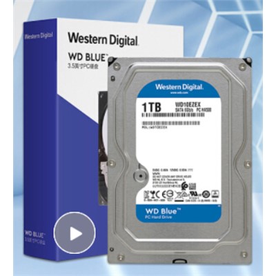 移動(dòng)硬盤(pán) 西部數(shù)據(jù)(WD)藍(lán)盤(pán) 1TB SATA6Gb/s 7200轉(zhuǎn)64MB 臺(tái)式機(jī)械硬盤(pán)(WD10EZEX)