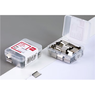 得力/deli DL-42 裝訂及打孔類 推夾器補充夾50枚/盒